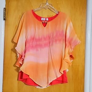 Kim Rogers, Large, Multi-colored blouse